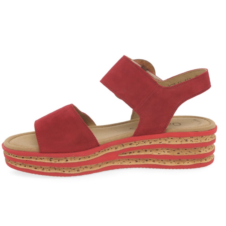 Andre Ladies Sandals Gabor Rubin Suede