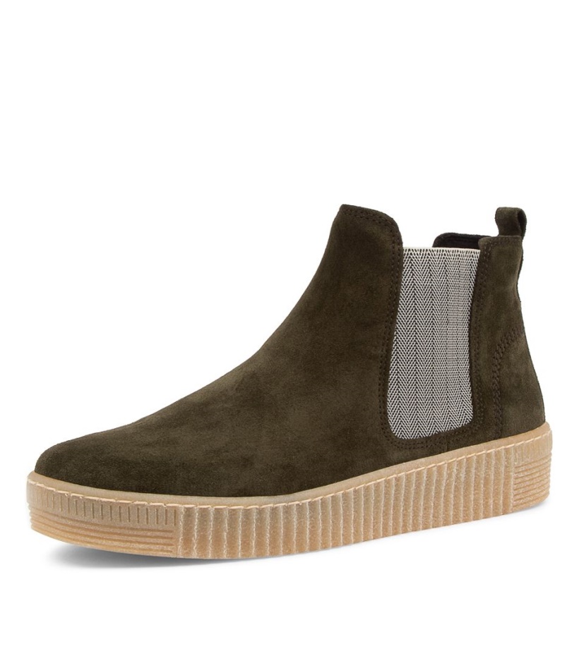 Angels Bottle Suede Ankle Boots Gabor