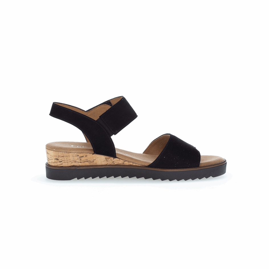 Anklestrap Sandal Black Gabor