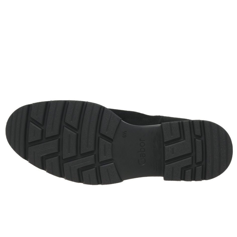 Babel Womens Chelsea Boots Black Suede Gabor