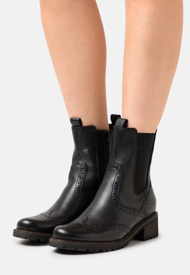 Black Classic Ankle Boots Gabor