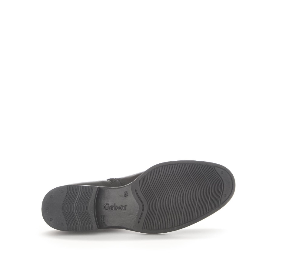 Black Gabor Classic Ankle Boots