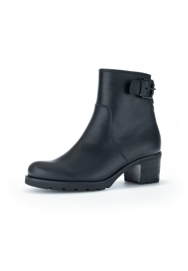 Black Gabor Classic Ankle Boots