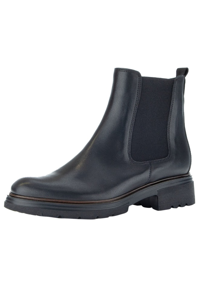 Black Gabor Classic Ankle Boots