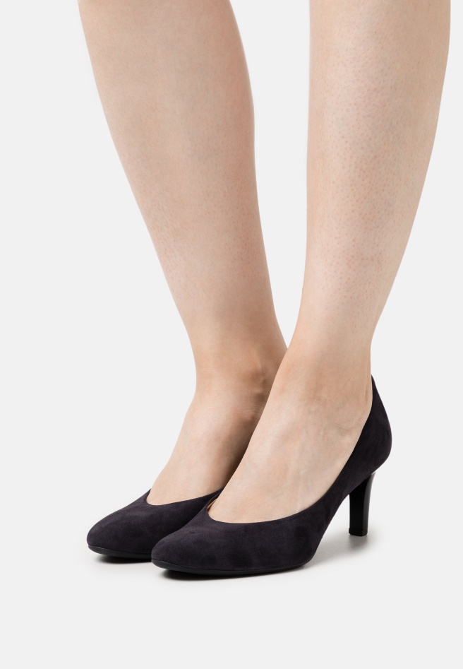 Black Gabor Classic Heels