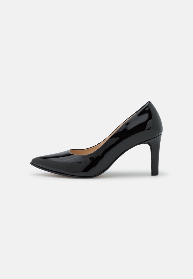 Black Gabor Classic Heels