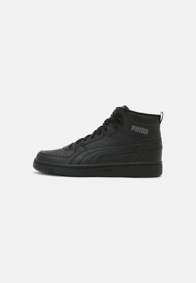 Black Gabor High-Top Trainers
