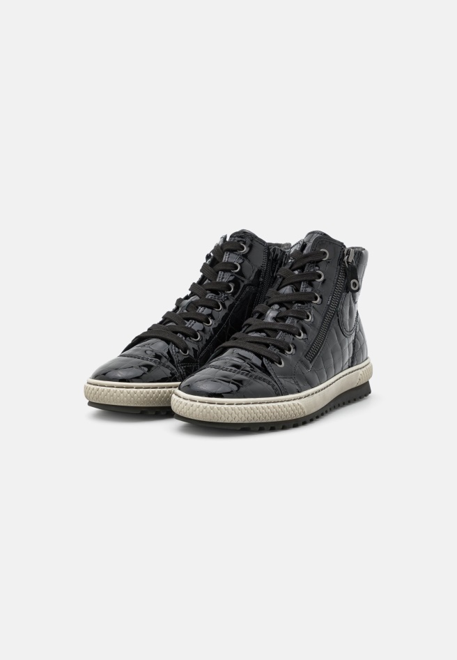 Black Gabor High-Top Trainers Women