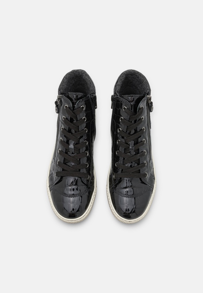 Black Gabor High-Top Trainers Women