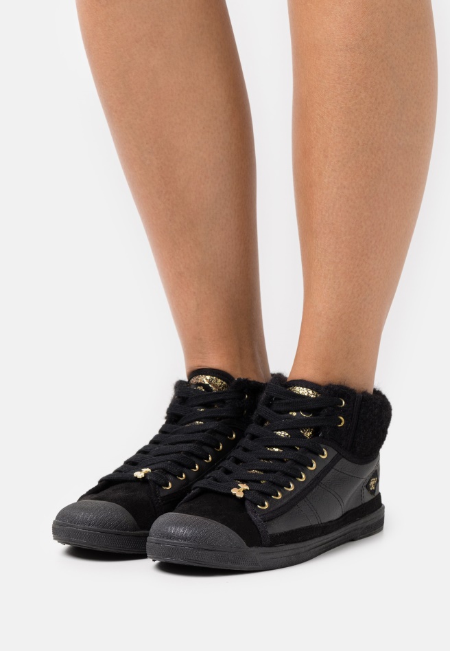 Black Gabor High-Top Trainers Women