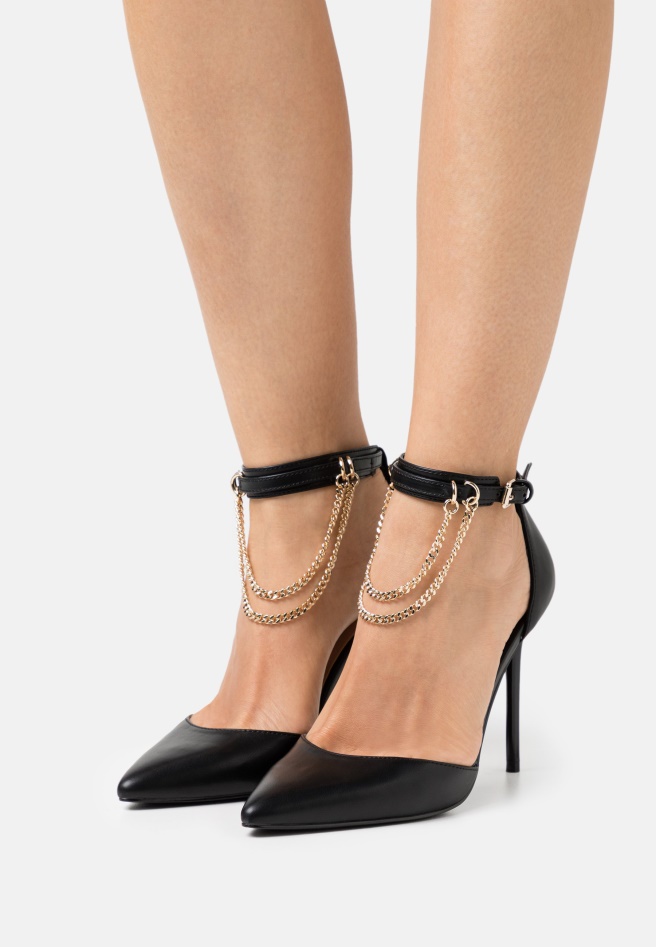 Black Gabor Leather - High Heels