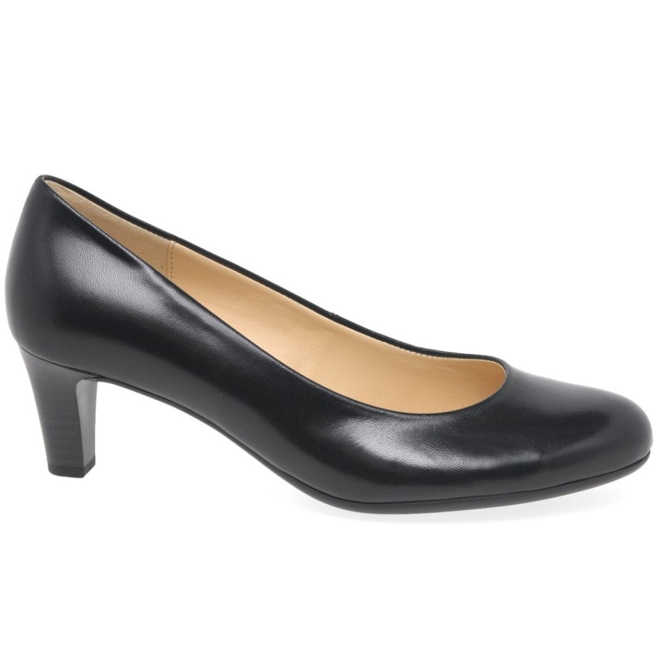 Black Gabor Nesta I I Womens Court Shoes
