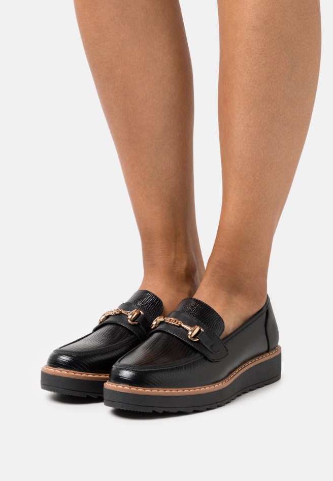 Black Gabor Platform Heels Women