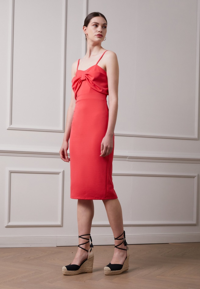 Black Gabor Wedge Close Toe - Platform Heels