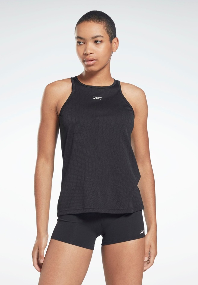 Black Gabor Wedge Close Toe - Platform Heels