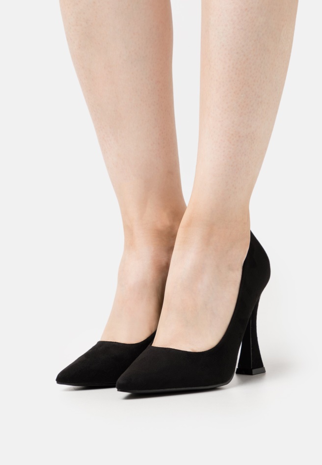 Black Gabor Wide Fit Reggie - Classic Heels