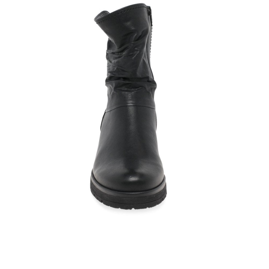 Black Gabor Zola Womens Biker Boots