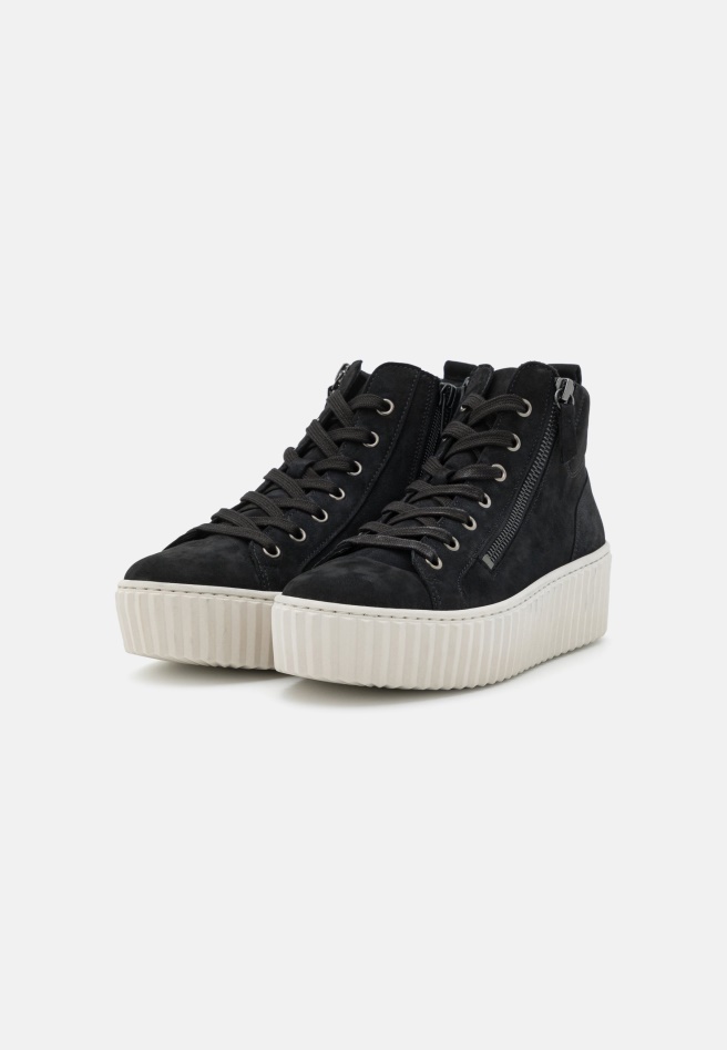 Black High-Top Trainers Gabor