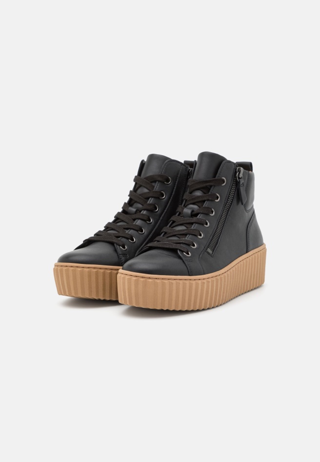 Black High-Top Trainers Gabor Women