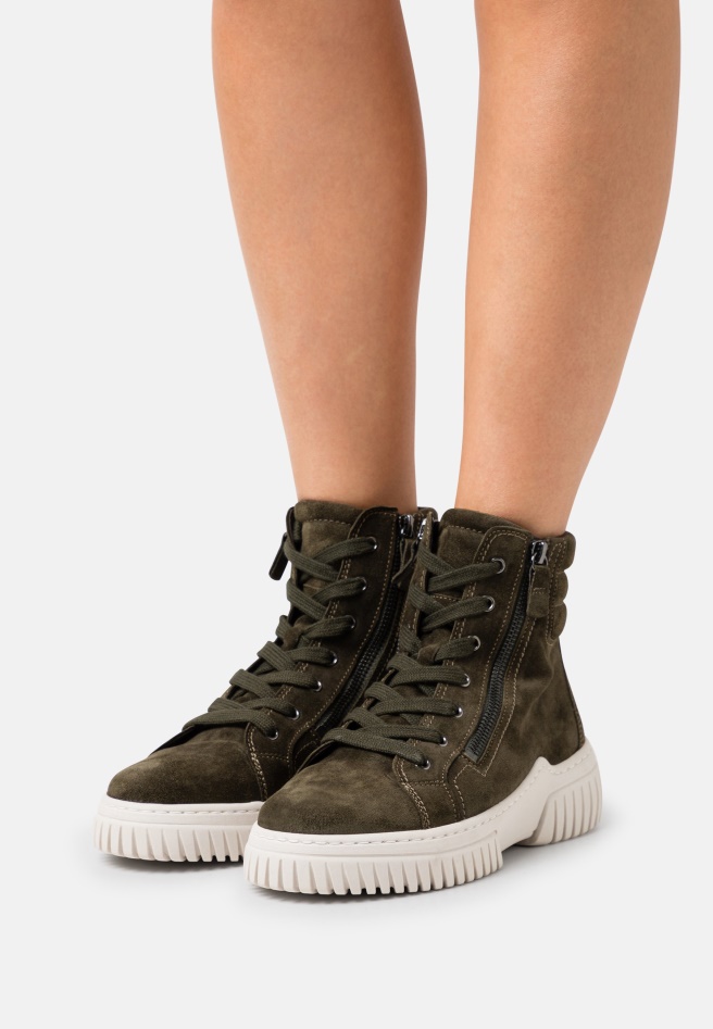 Black High-Top Trainers Gabor Women