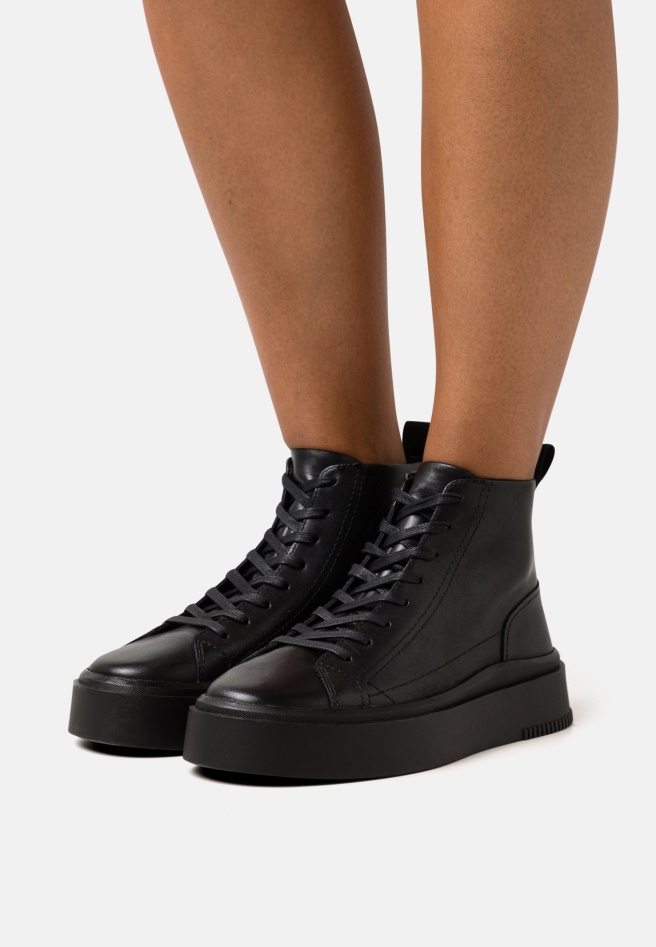 Black High-Top Trainers Gabor Women