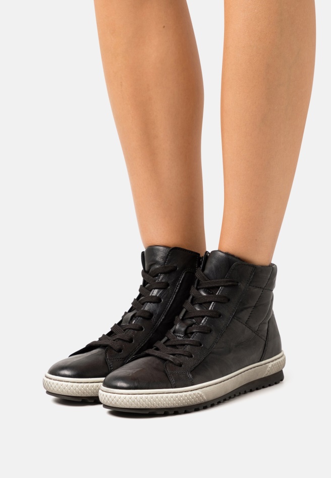 Black High-Top Trainers Gabor Women
