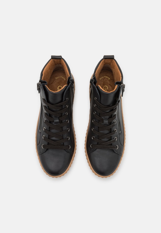 Black High-Top Trainers Gabor Women
