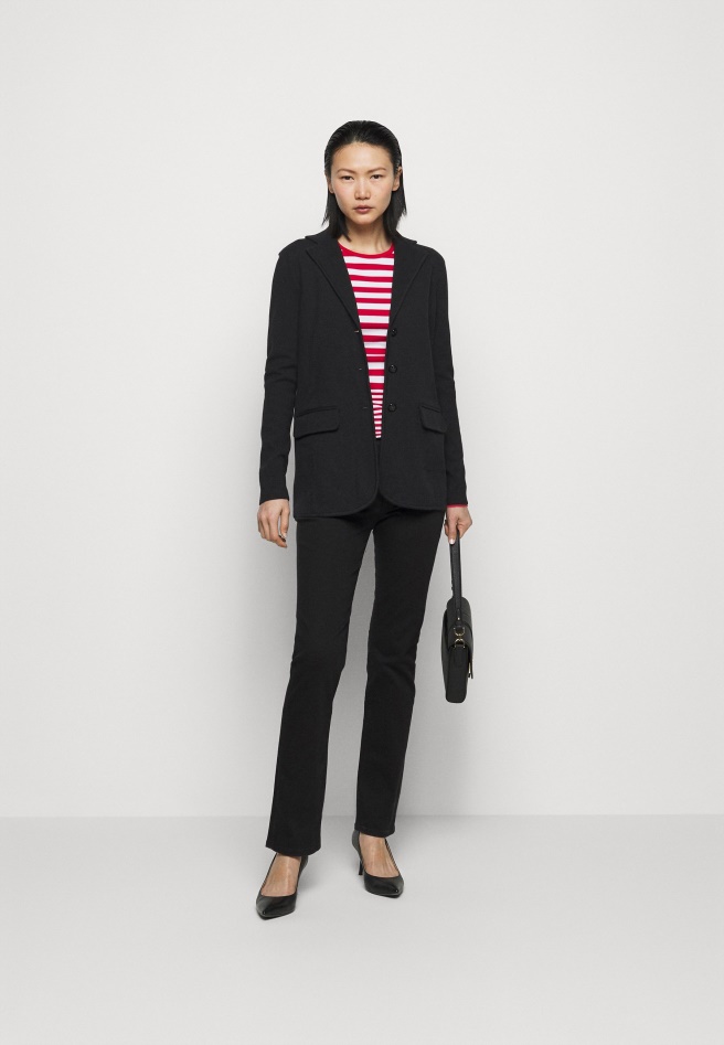 Black Lanette Leather Pump - Classic Heels Gabor