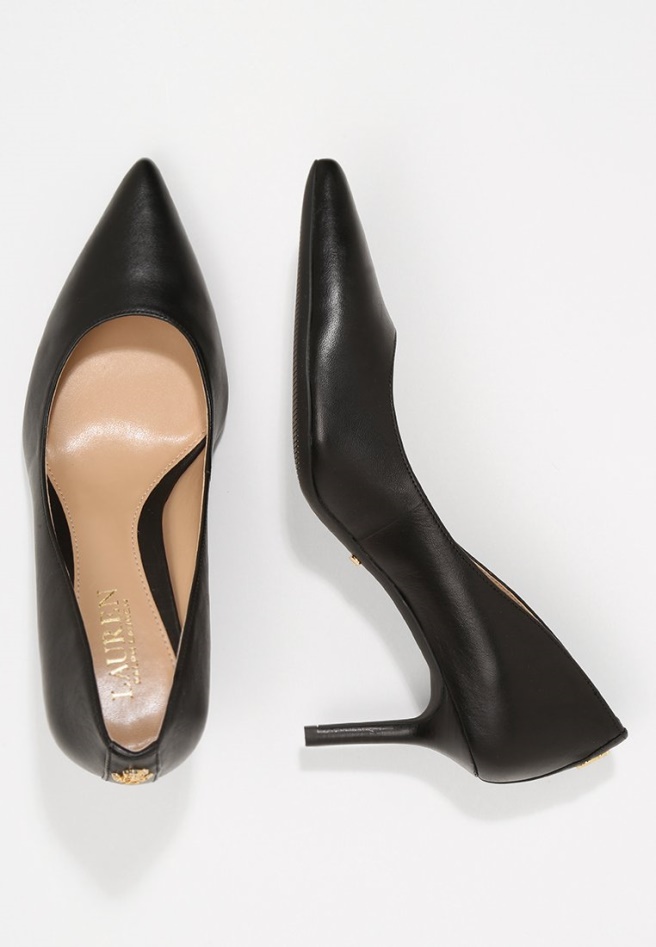 Black Lanette Leather Pump - Classic Heels Gabor