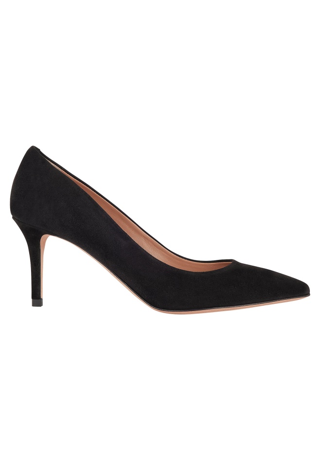 Black Lanette Leather Pump - Classic Heels Gabor