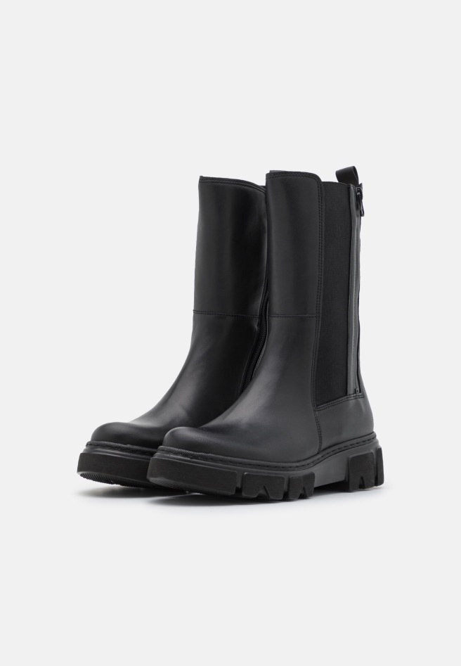 Black Platform Boots Gabor