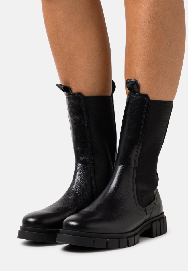 Black Platform Boots Gabor