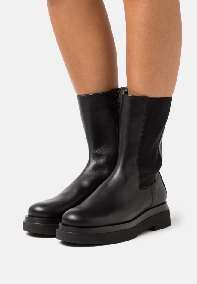 Black Platform Boots Gabor