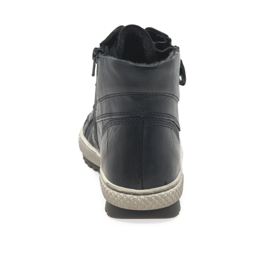 Bulner Womens Casual Ankle Boots Gabor Navy Tucson