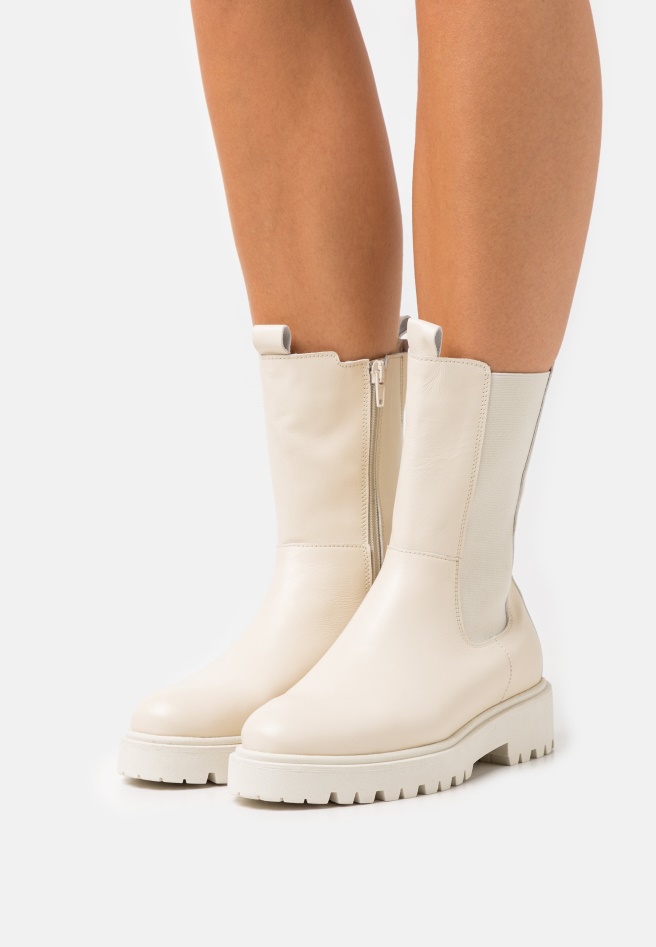 Caramel/Grey Platform Boots Gabor