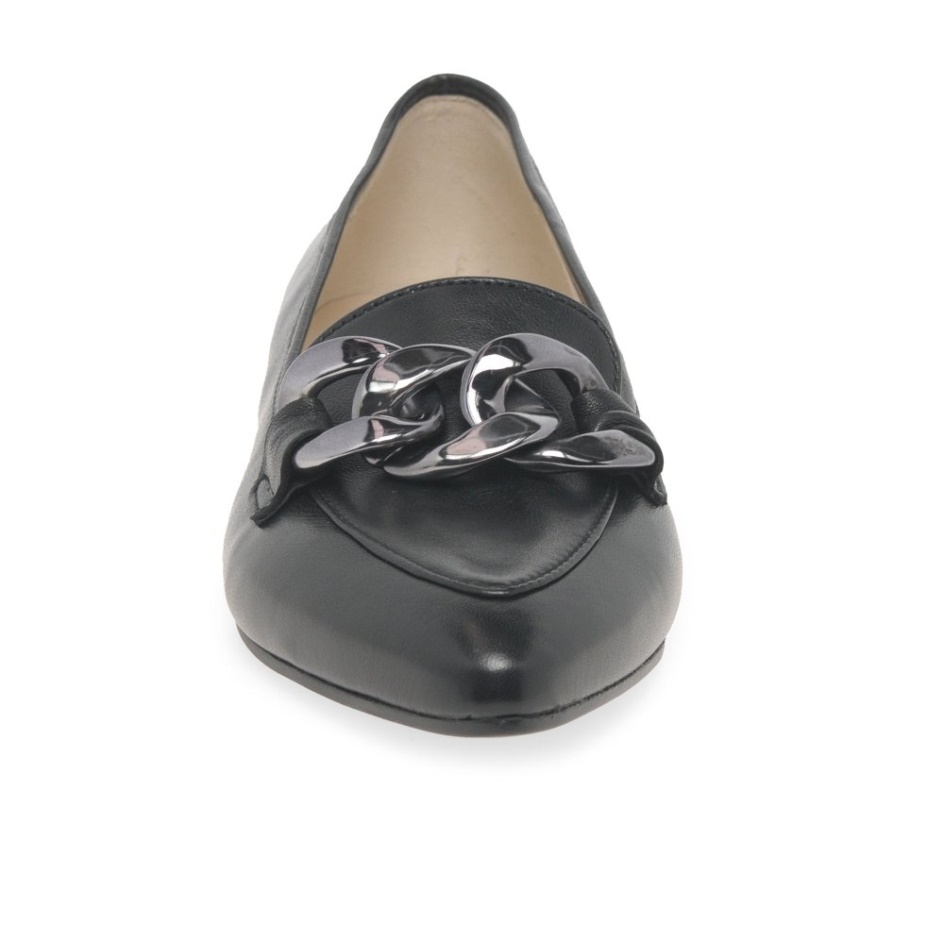 Carol Ladies Shoes Black Leather Gabor