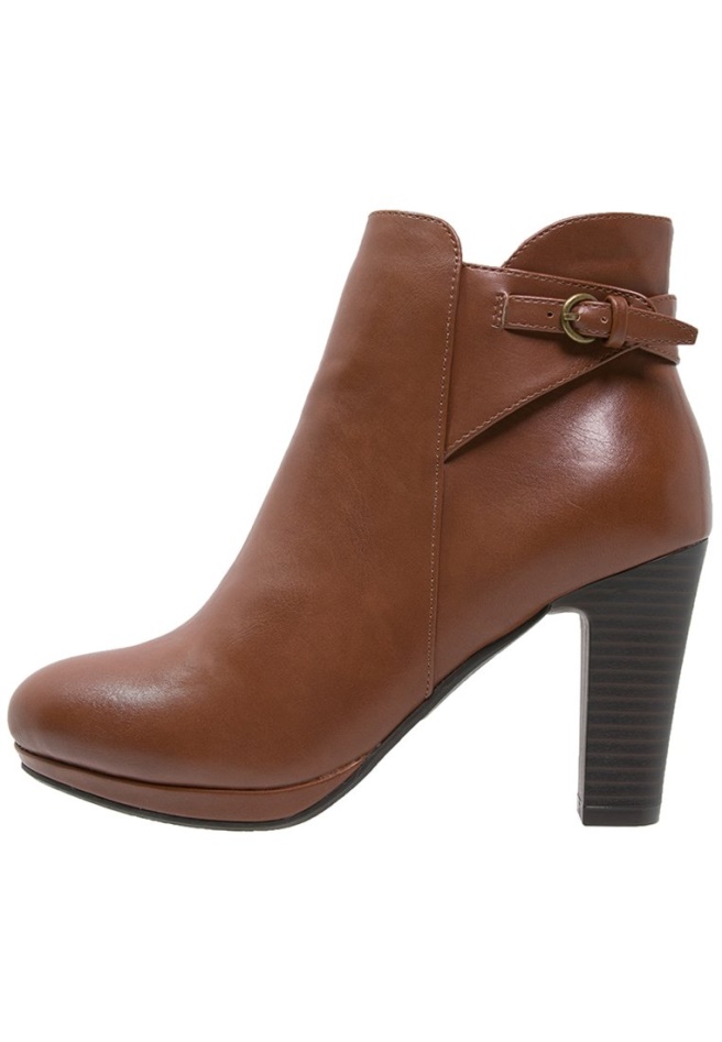 Cognac Gabor Platform Heels