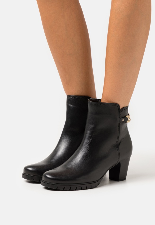 Dark Blue Classic Ankle Boots Gabor