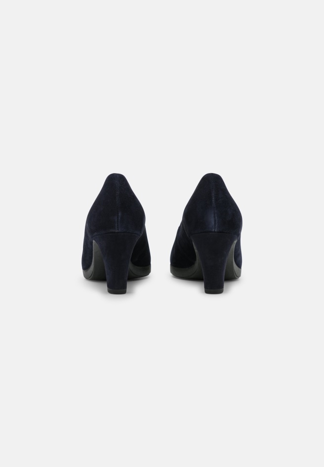 Dark Blue Gabor Classic Heels Women