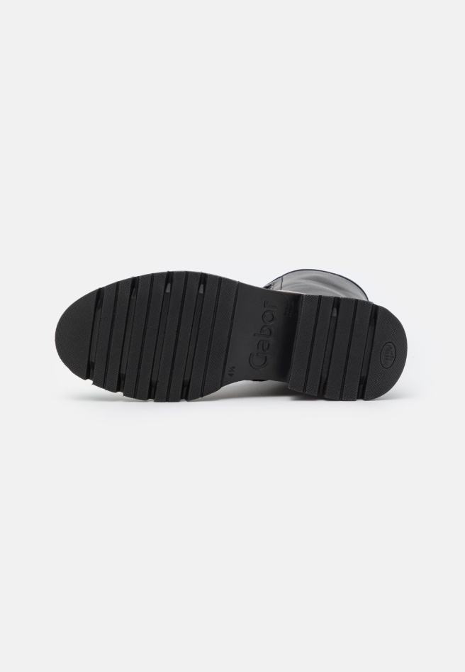 Dark Nude Gabor Lace-Up Ankle Boots