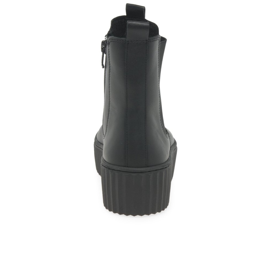 December Ladies Chelsea Boots Gabor Black