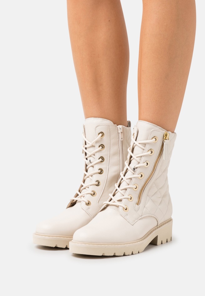 Dust Gabor Lace-Up Ankle Boots