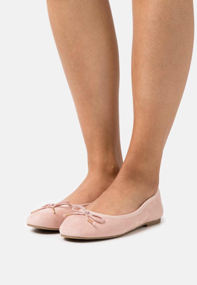 Dusty Rose Gabor Ballet Pumps