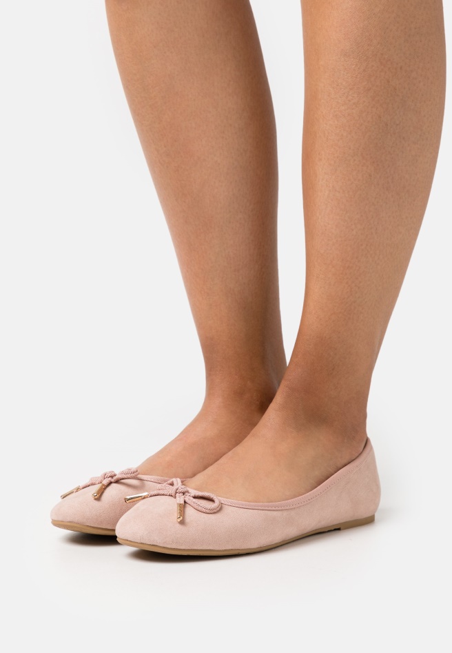 Dusty Rose Gabor Ballet Pumps