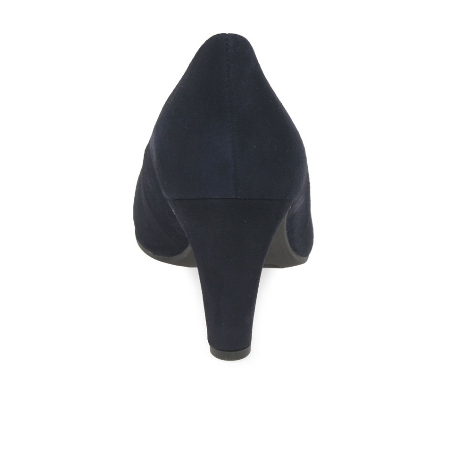 Edina Ladies Court Shoes Gabor Atlantic Suede