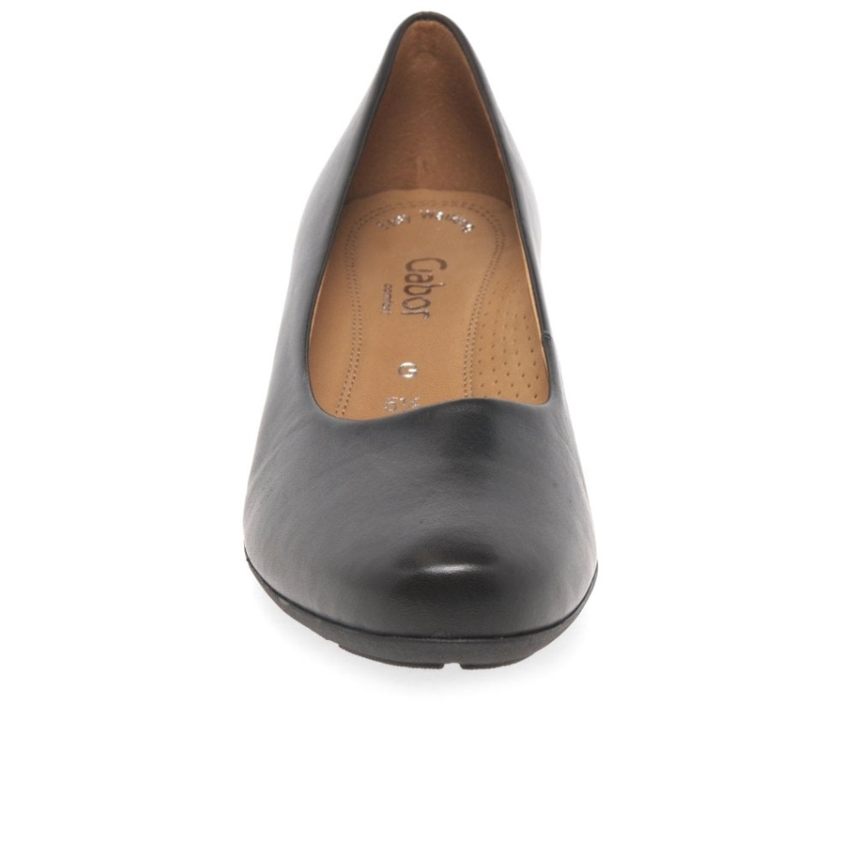 Espresso Brambling Womens Court Shoes Gabor