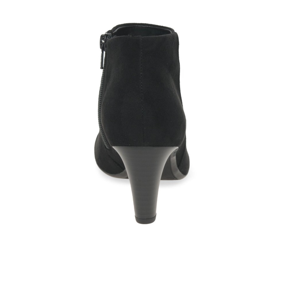 Fatale Womens Ankle Boots Gabor Velet Black