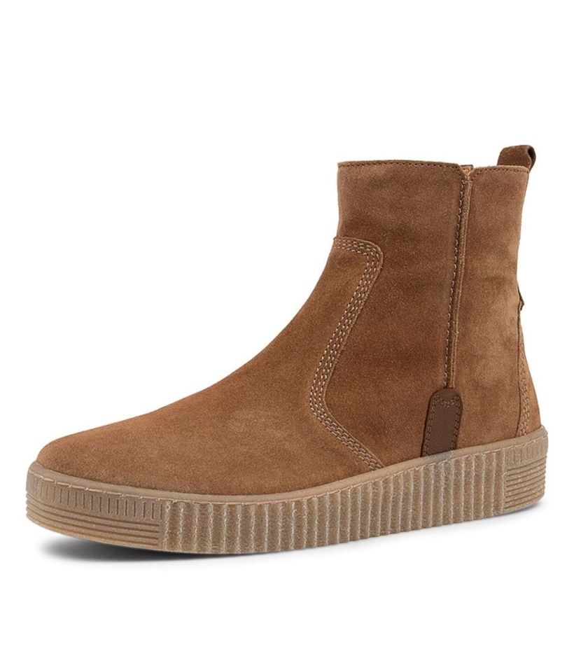 Gabor Abarcy Lion Suede Ankle Boots