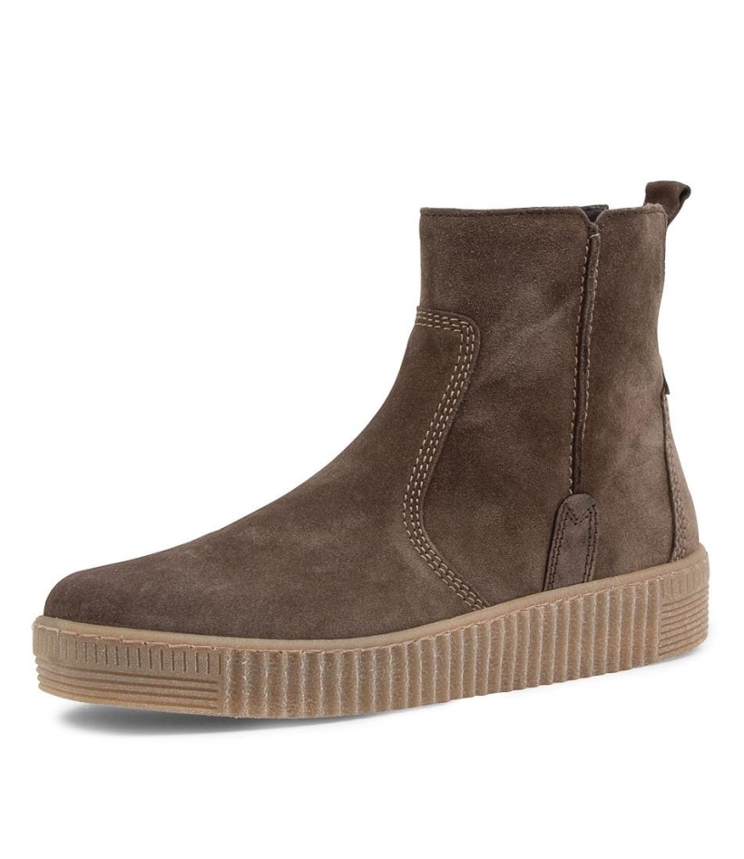 Gabor Abarcy Tartufo Suede Ankle Boots