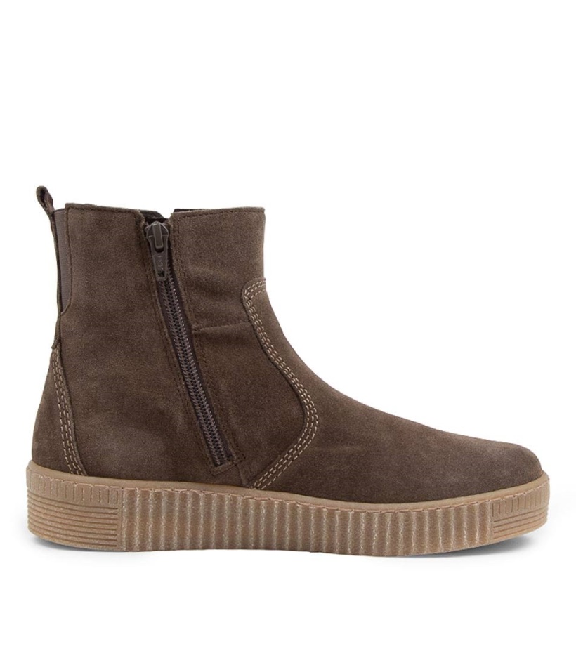 Gabor Abarcy Tartufo Suede Ankle Boots